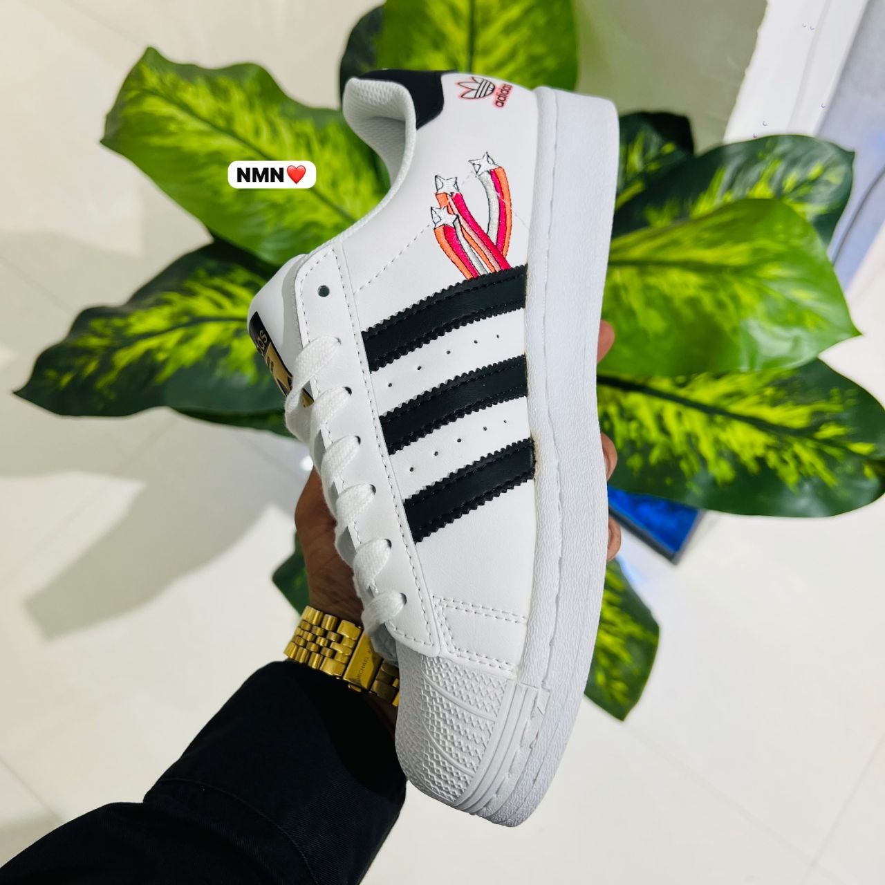 Shoes Adidas superstar white