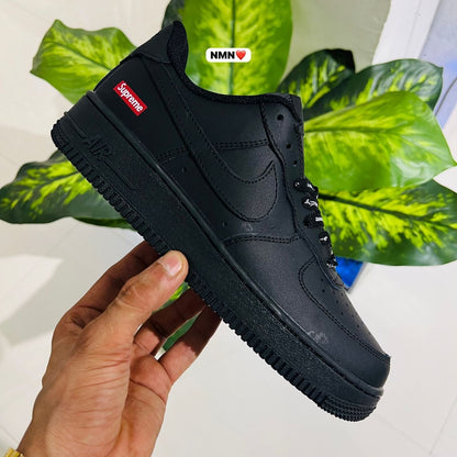 Shoes Nike x supreme airforce 1 black
