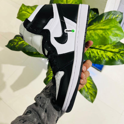 Shoes nike air jordan 1 high black white panda