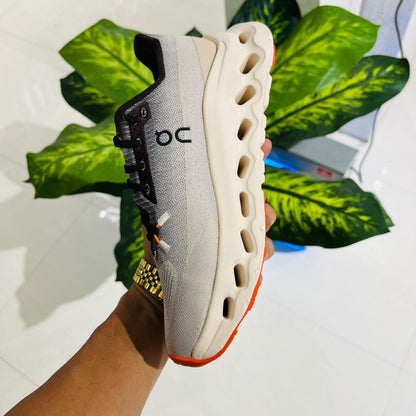 Shoes on cloud grey british white
