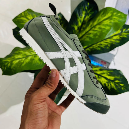 Shoes asics tiger onitsuka mexico green british white