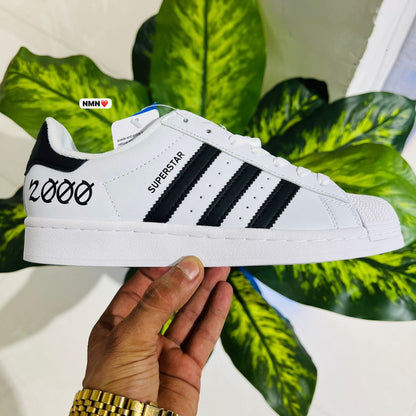 Shoes Adidas superstar white blessed