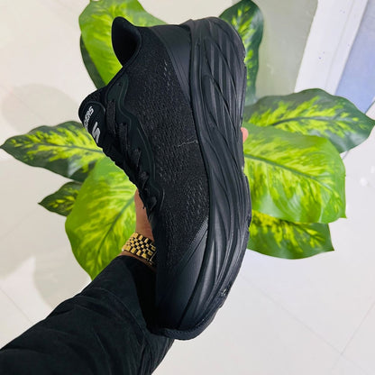 Shoes skecher max cushion all black best in class go walk free