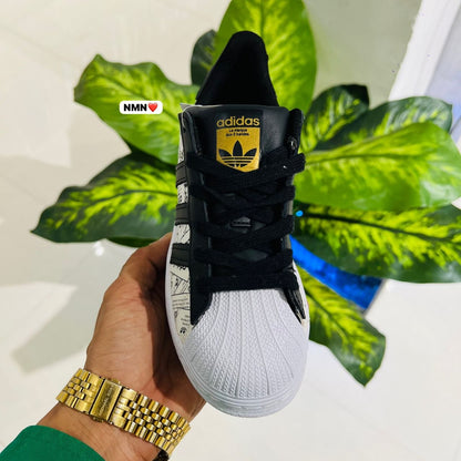 Shoes Adidas superstar reflective print