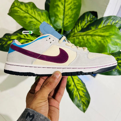 Shoes nike sb dunk grey blue wine