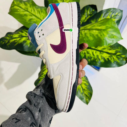Shoes nike sb dunk grey blue wine
