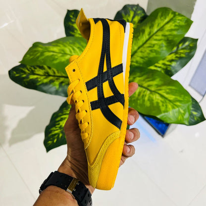 Shoes asics onitsuka tiger yellow black