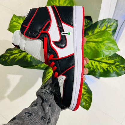 Shoes nike air jordan 1 high black red