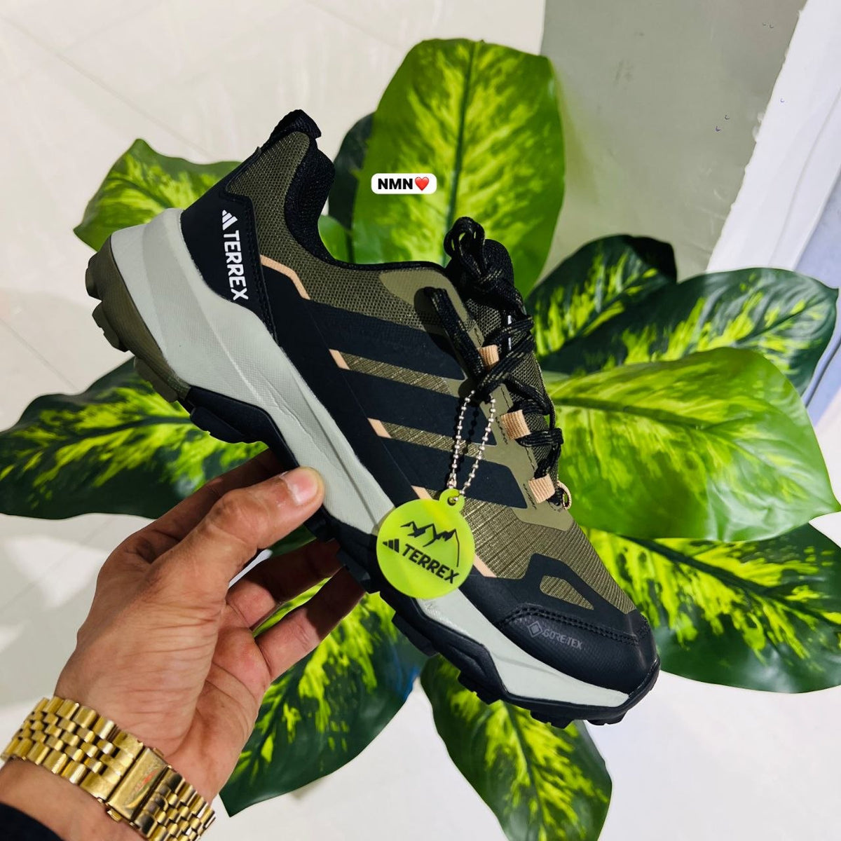 Shoes Adidas terrex green black