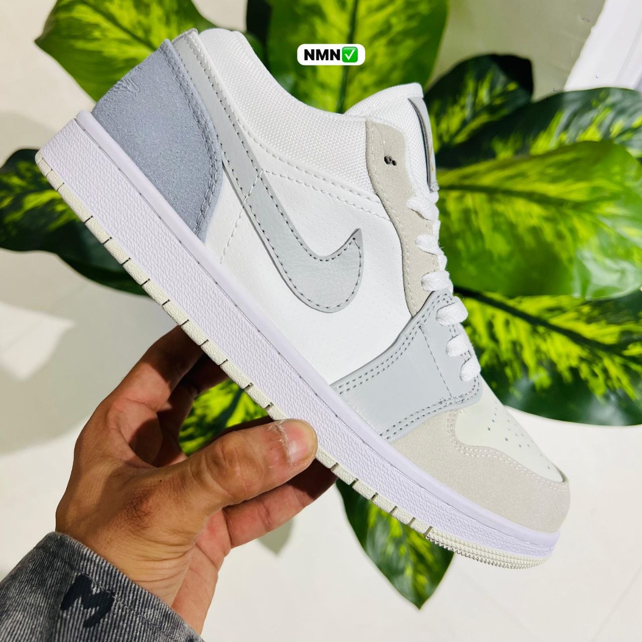 Shoes nike air jordan 1 low paris grey