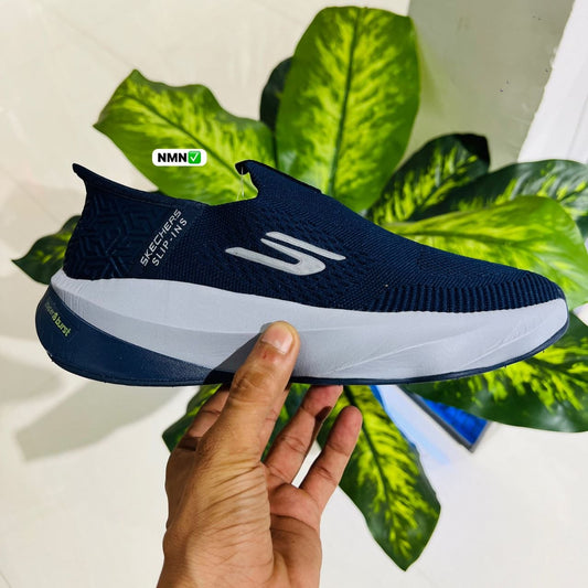 Shoes skecher slip-ins blue grey