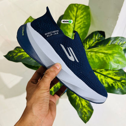 Shoes skecher slip-ins blue grey