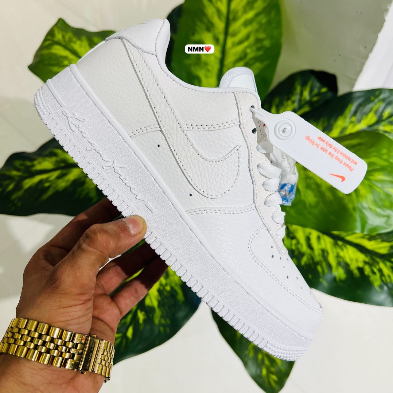 Shoes Nike love you forever drake edition white