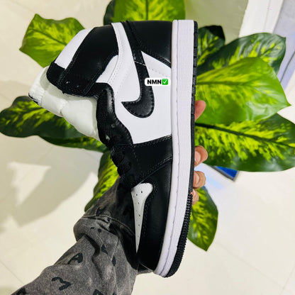 Shoes nike air jordan 1 high black white panda