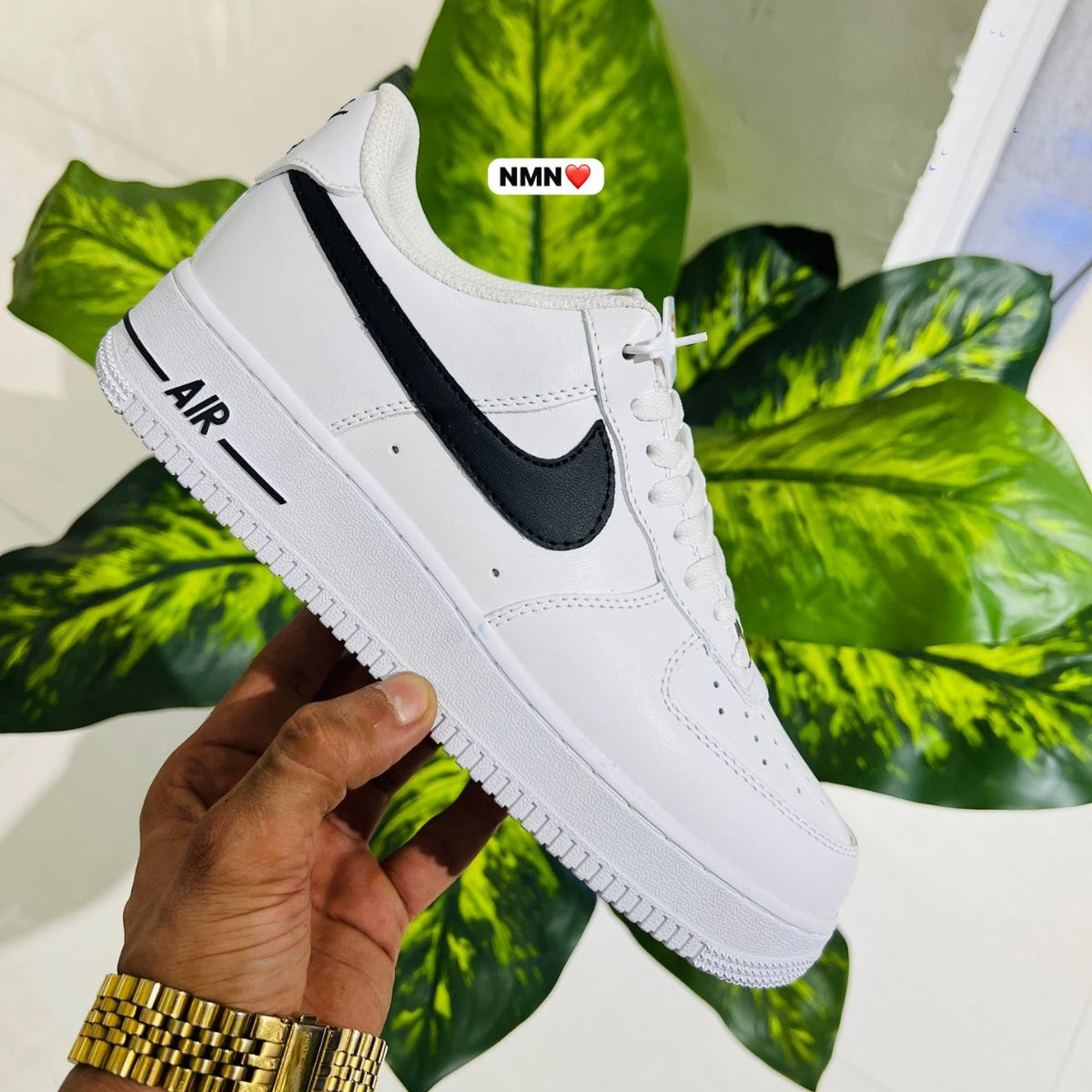 Shoes Nike Airforce 1 white black