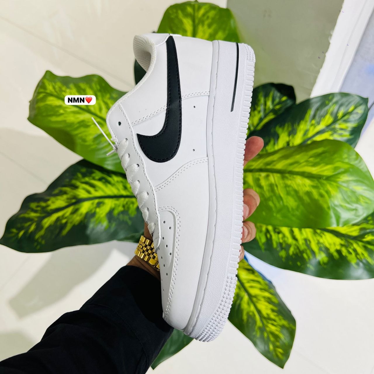 Shoes Nike Airforce 1 white black