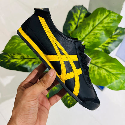 Shoes asics onitsuka tiger black yellow