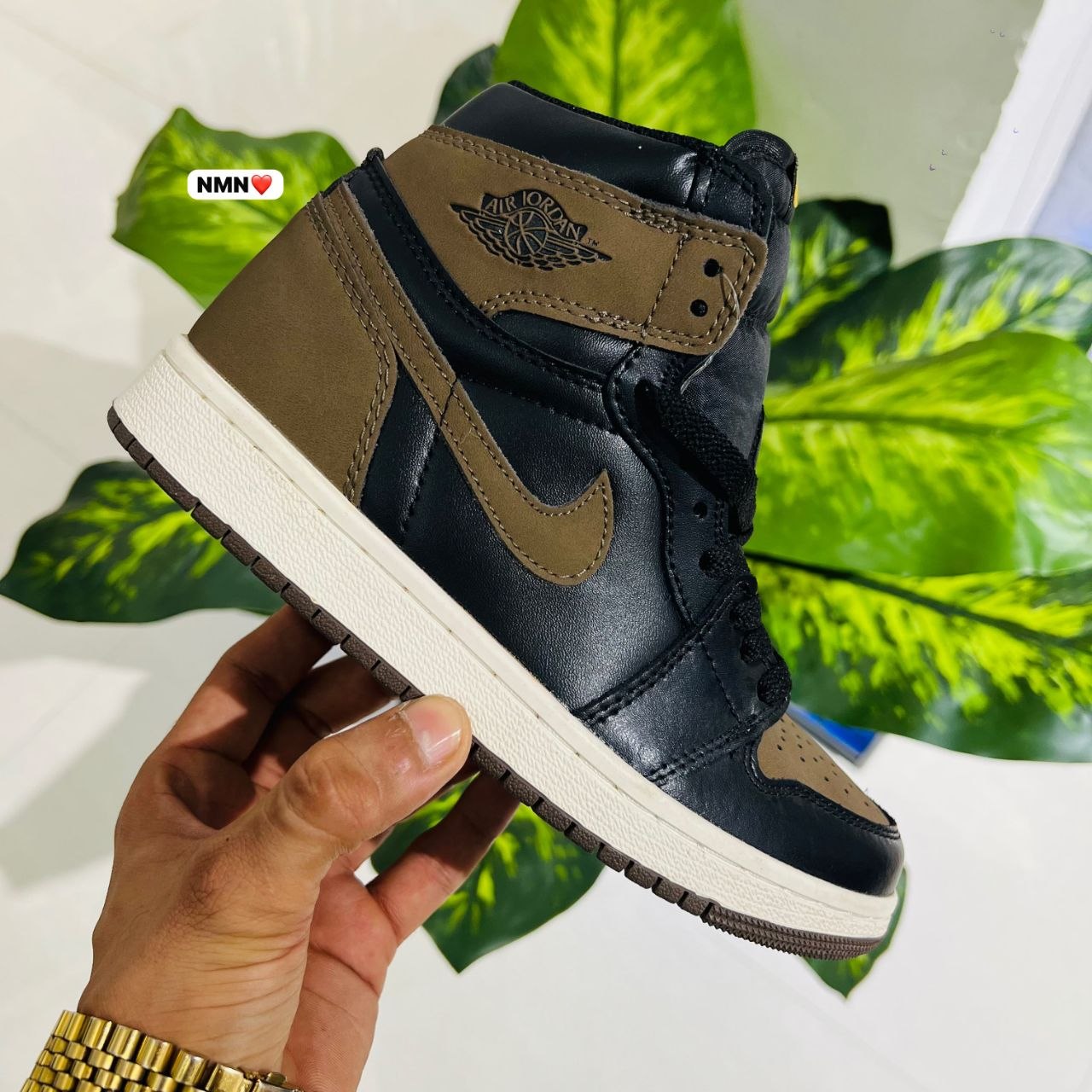 Shoes Nike air jordan 1 mocha black brown