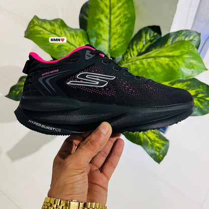 Shoes Skecher black pink