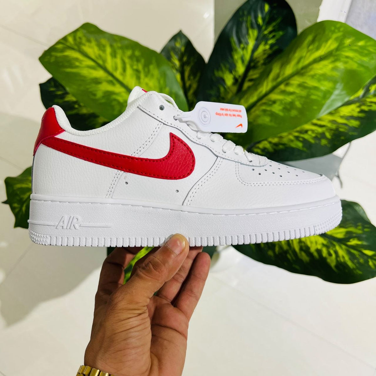 Shoes nike airforce 1 low white red