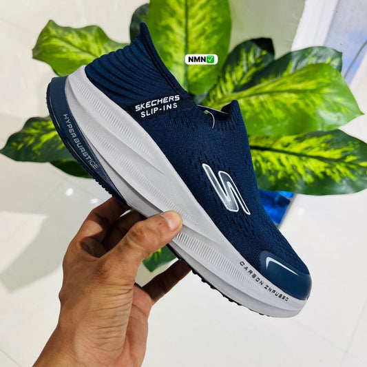 Shoes skechers slip-ins blue grey