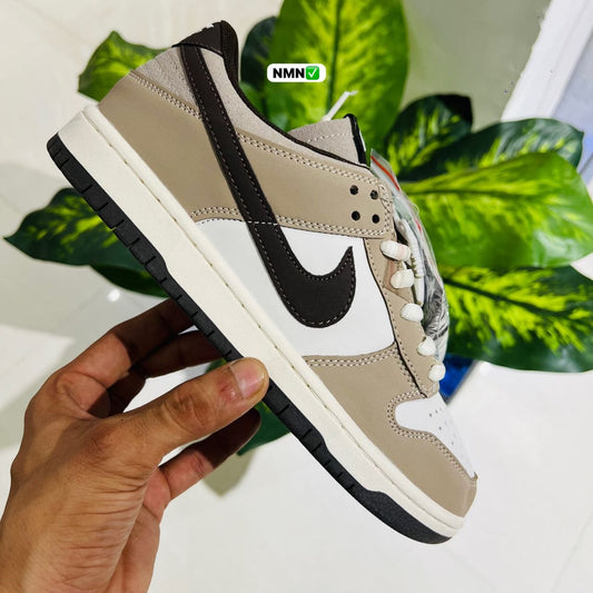Shoes nike sb dunk british brown white