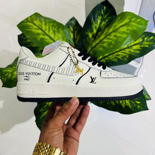 Shoes nike airforce 1 low british white black
