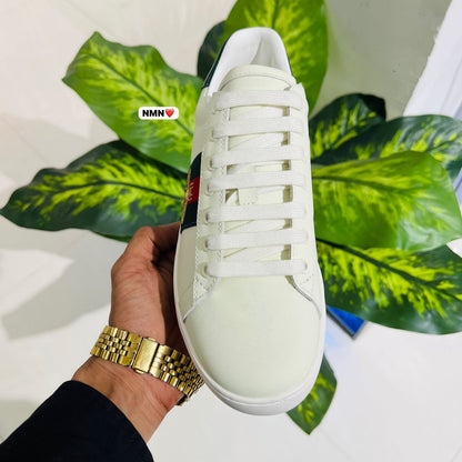 Shoes Gucci bee sneaker white
