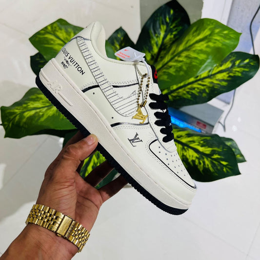 Shoes nike airforce 1 low british white black