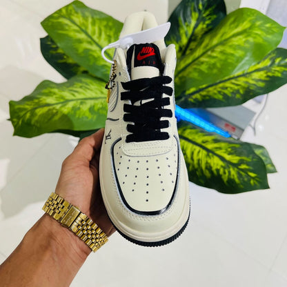 Shoes nike airforce 1 low british white black
