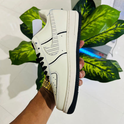 Shoes nike airforce 1 low british white black