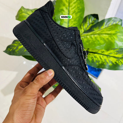 Shoes nike airforce 1 valentines day black