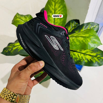 Shoes Skecher black pink