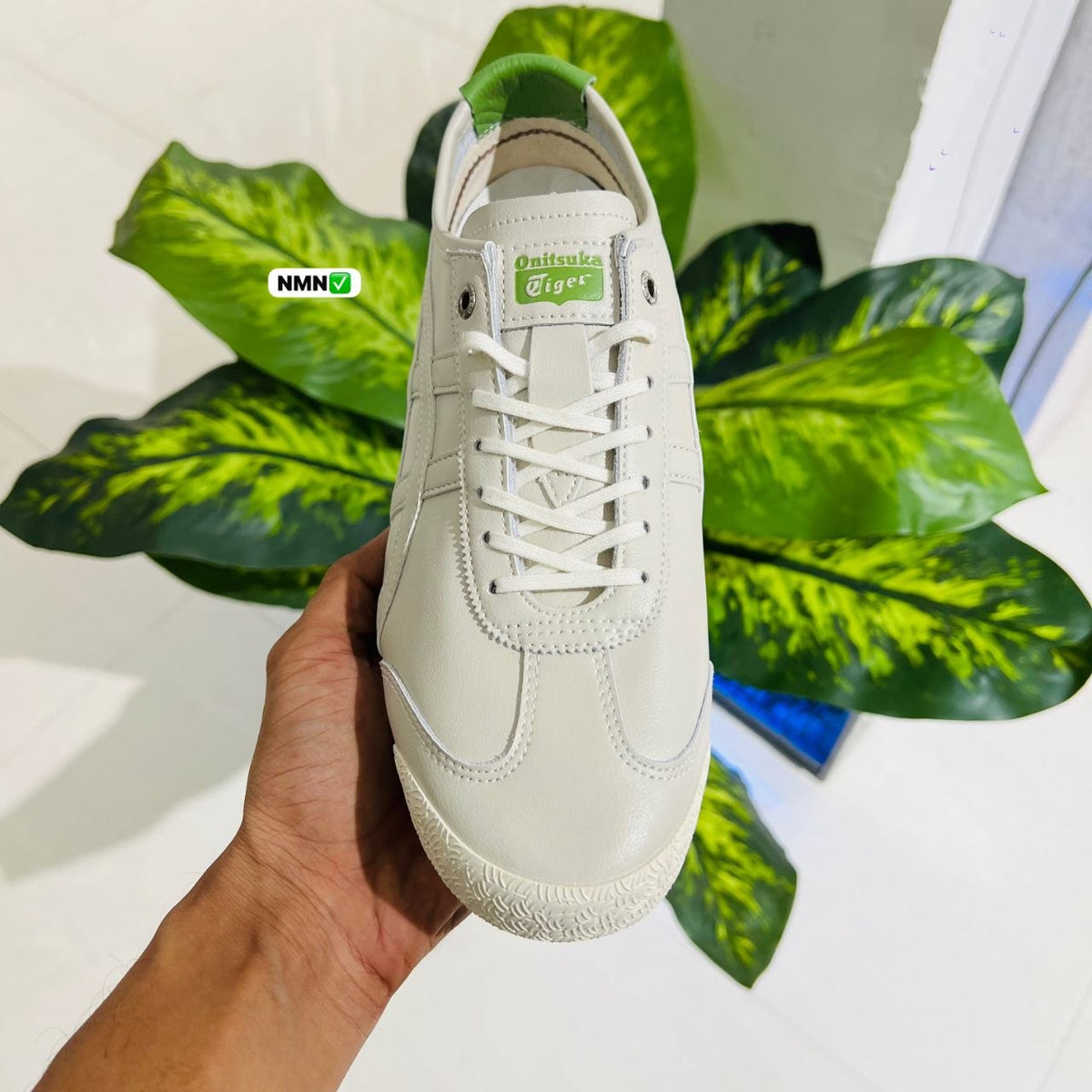 Shoes asics onitsuka tiger grey green