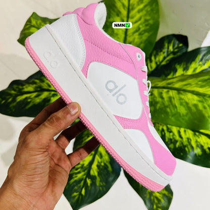 Shoes alo pink white