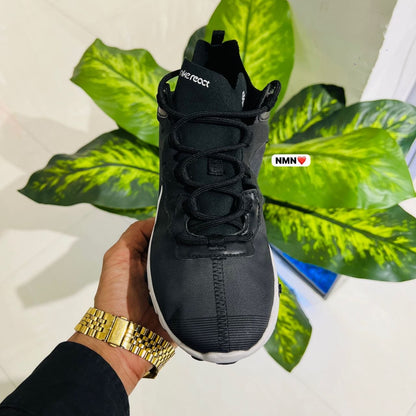 Shoes Nike react black. Running. Sports