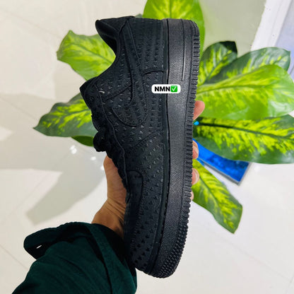 Shoes nike airforce 1 valentines day black