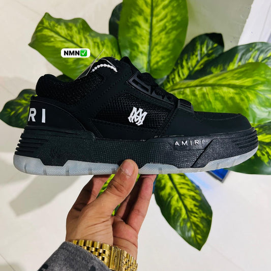 Shoes amiri trainer black grey