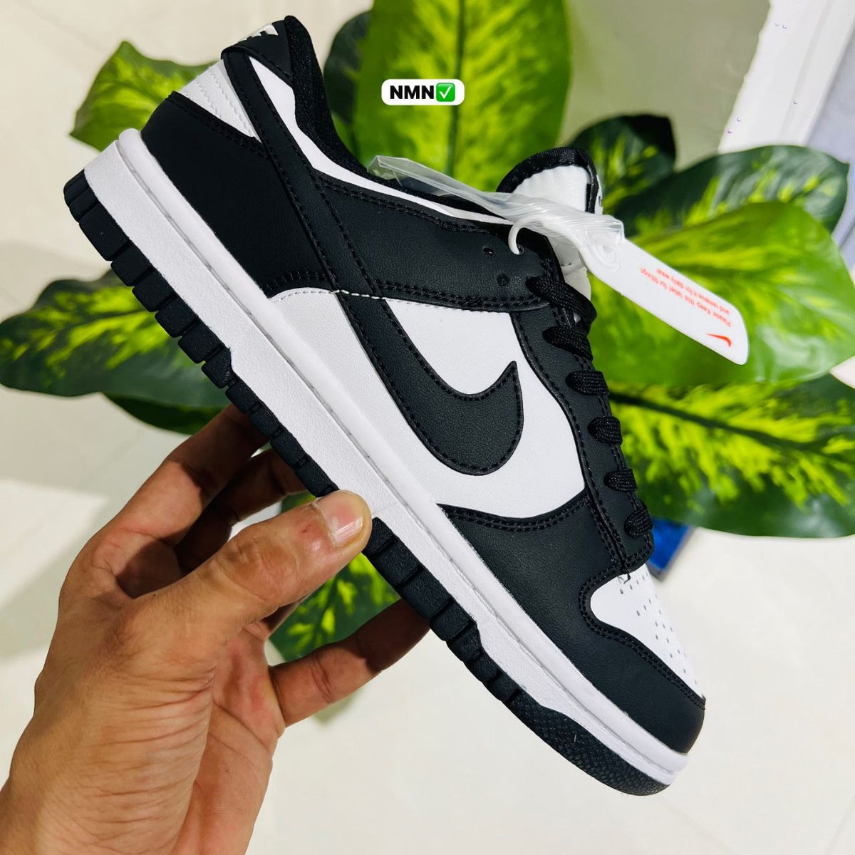 Shoes nike sb dunk black white panda