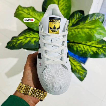 Shoes Adidas superstar white black