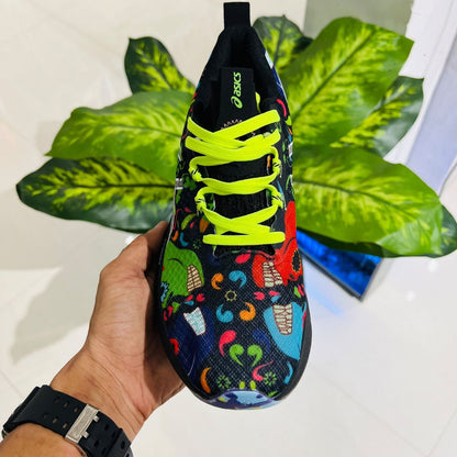 Shoes asics running multicolour