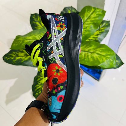 Shoes asics running multicolour