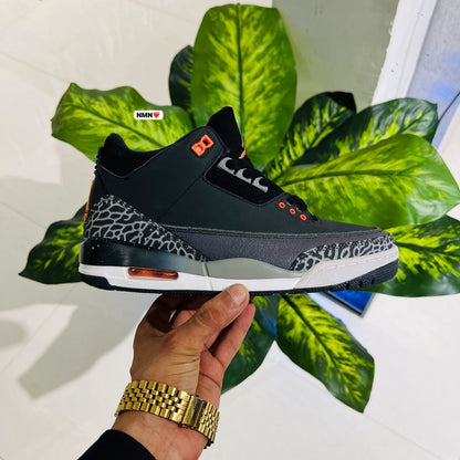 Shoes Nike air jordan 3 grey orange