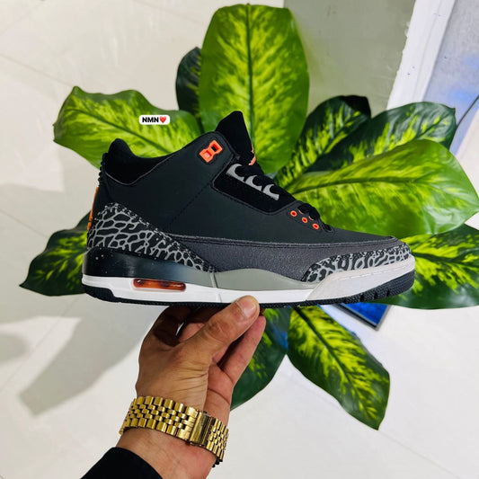 Shoes Nike air jordan 3 grey orange