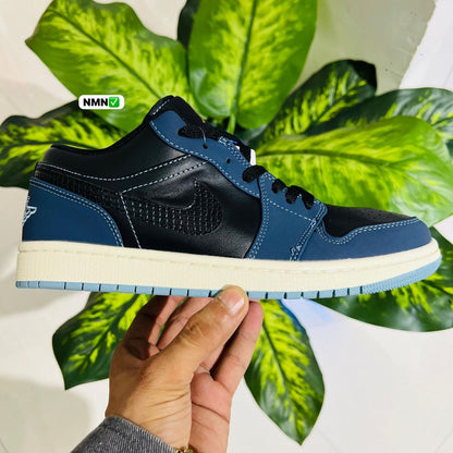 Shoes nike air jordan 1 low blue black