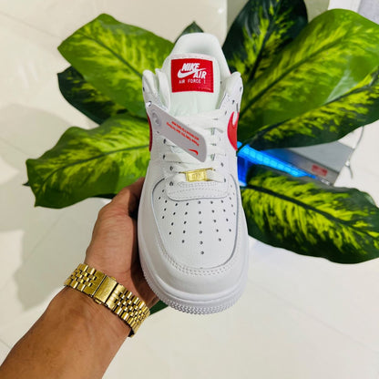 Shoes nike airforce 1 low white red