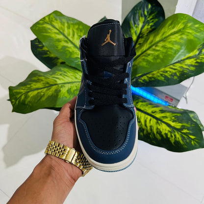 Shoes nike air jordan 1 low blue black