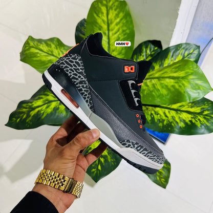 Shoes Nike air jordan 3 grey orange