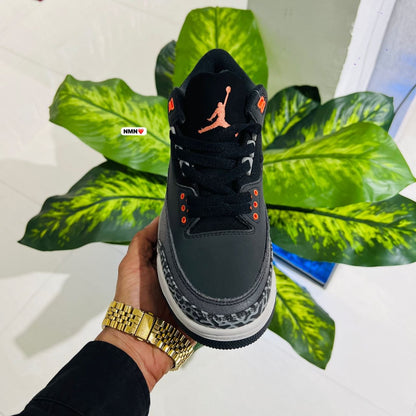 Shoes Nike air jordan 3 grey orange