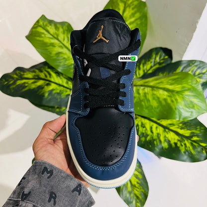 Shoes nike air jordan 1 low blue black
